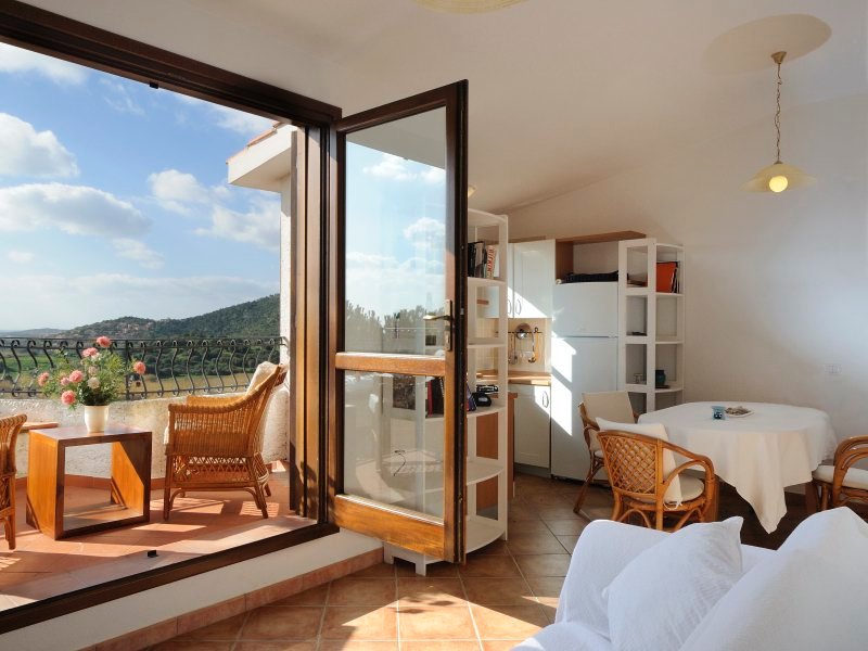 Wohnzimmer mit Veranda Wohnzimmer mit Veranda