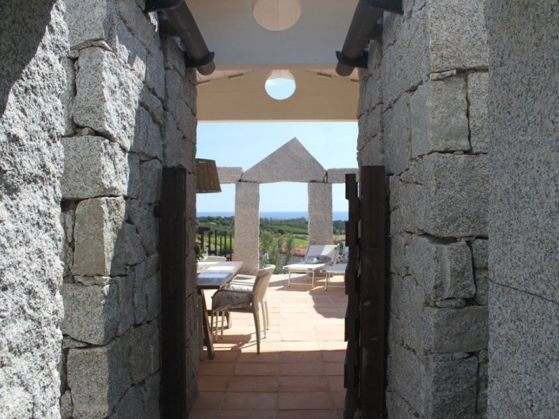 Blick in den Patio Blick in den Patio
