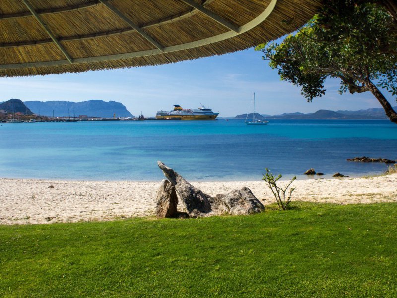 Golfo Aranci Blick aufs Meer Golfo Aranci Blick aufs Meer