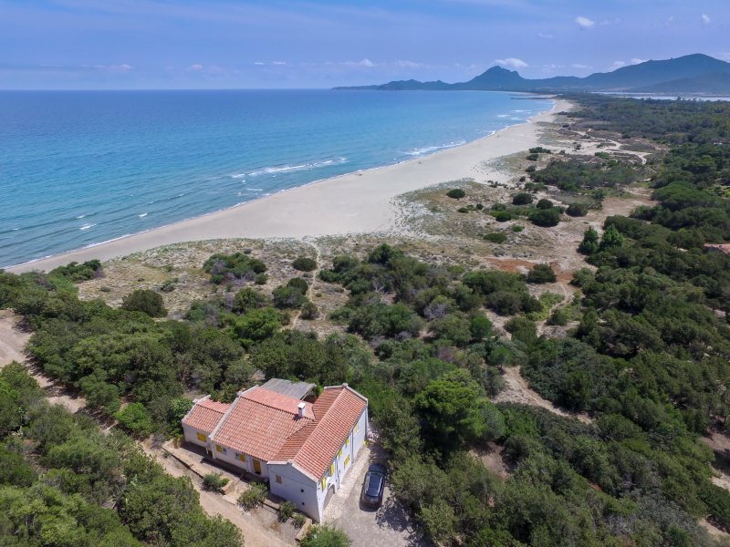 Villa Bau Cannas Luftaufnahmen Villa Bau Cannas Luftaufnahmen