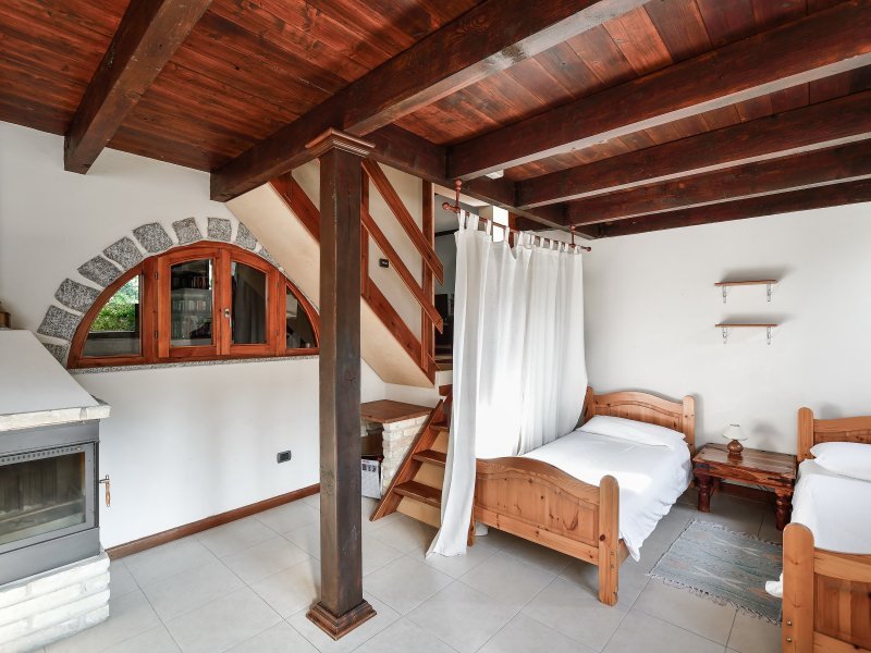 Schlafzimmer 4 im Untergeschoss mit 2 Betten Schlafzimmer 4 im Untergeschoss mit 2 Betten