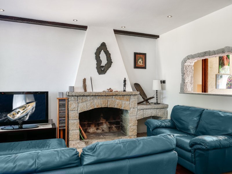 Sofa und Kamin Sofa und Kamin