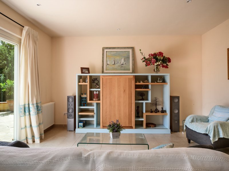 Wohnzimmer mit gemütlicher Sofaecke Wohnzimmer mit gemütlicher Sofaecke