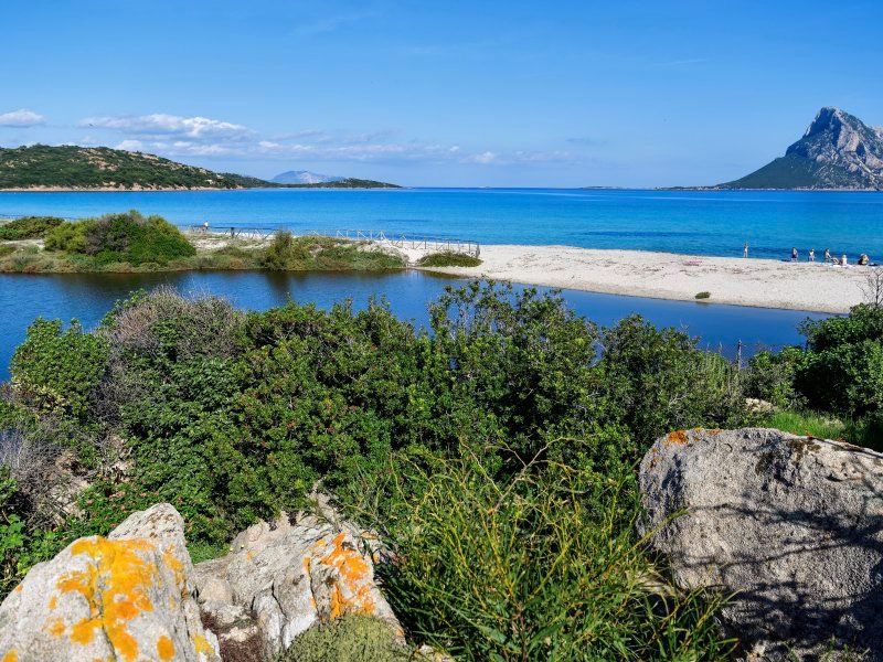 Lage der Wohnung direkt an der Lagune Lage der Wohnung direkt an der Lagune