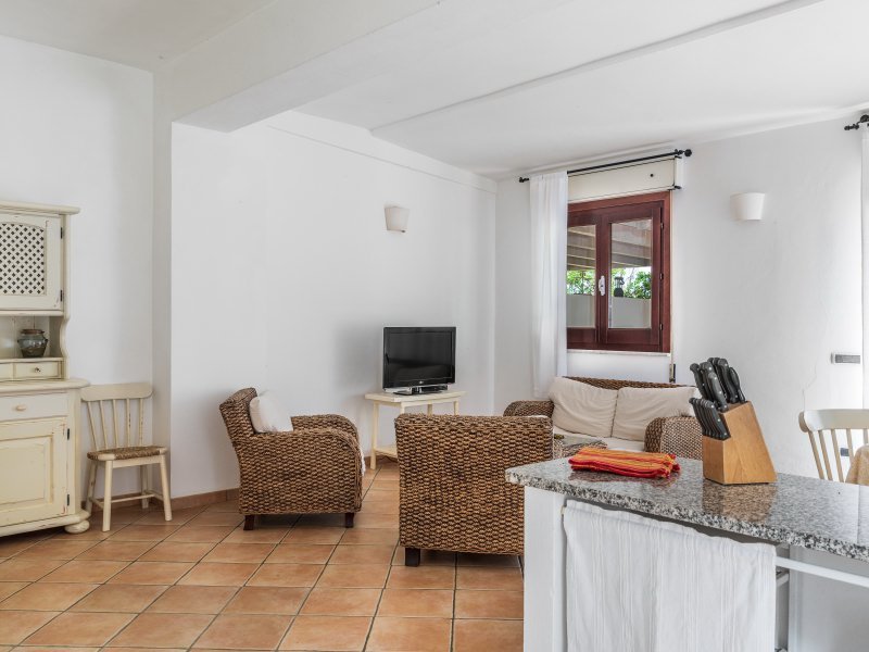Großes Wohnzimmer mit Sofaecke, Essbereich und Küchenzeile Großes Wohnzimmer mit Sofaecke, Essbereich und Küchenzeile
