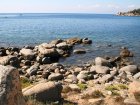 Beach in front of the house