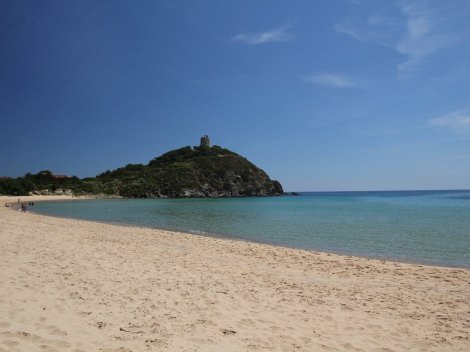 Strand Monte Cogoni in Chia